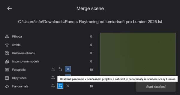 Panoramatické snímky s Ray-tracing pro import do Lumion 2025 - Image 5